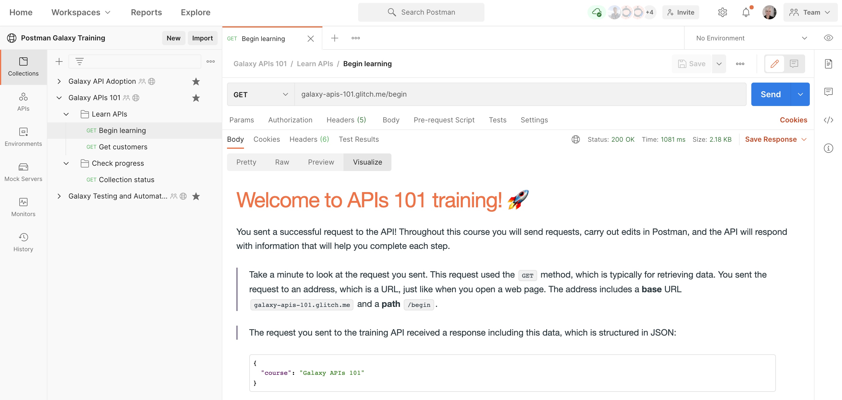 api 101 collection