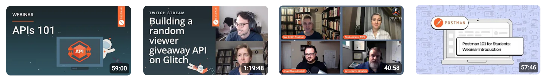 postman vids